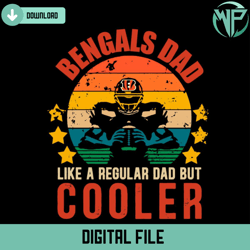 bengans dad like a regular dad but cooler svg