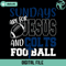 Sundays Are For Jesus And Colts Football Svg - Gossfi.com.jpg