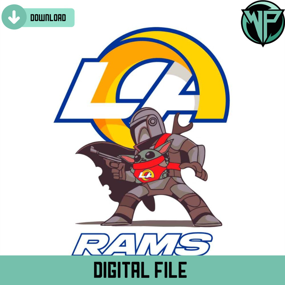 Mandalorian Baby Yoda Rams Svg Digital Download - Gossfi.com.jpg