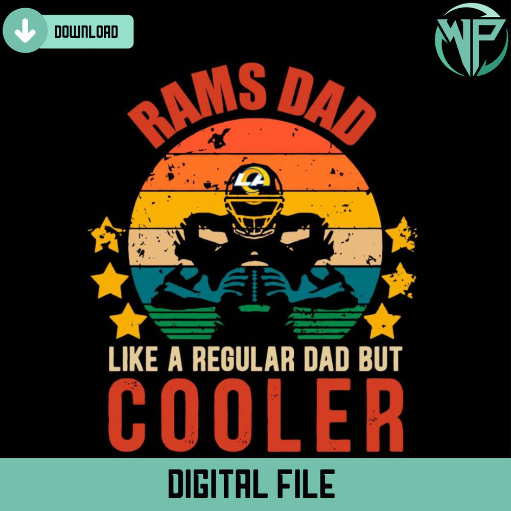 Rams Dad Like A Regular Dad But Cooler Svg - Gossfi.com.jpg