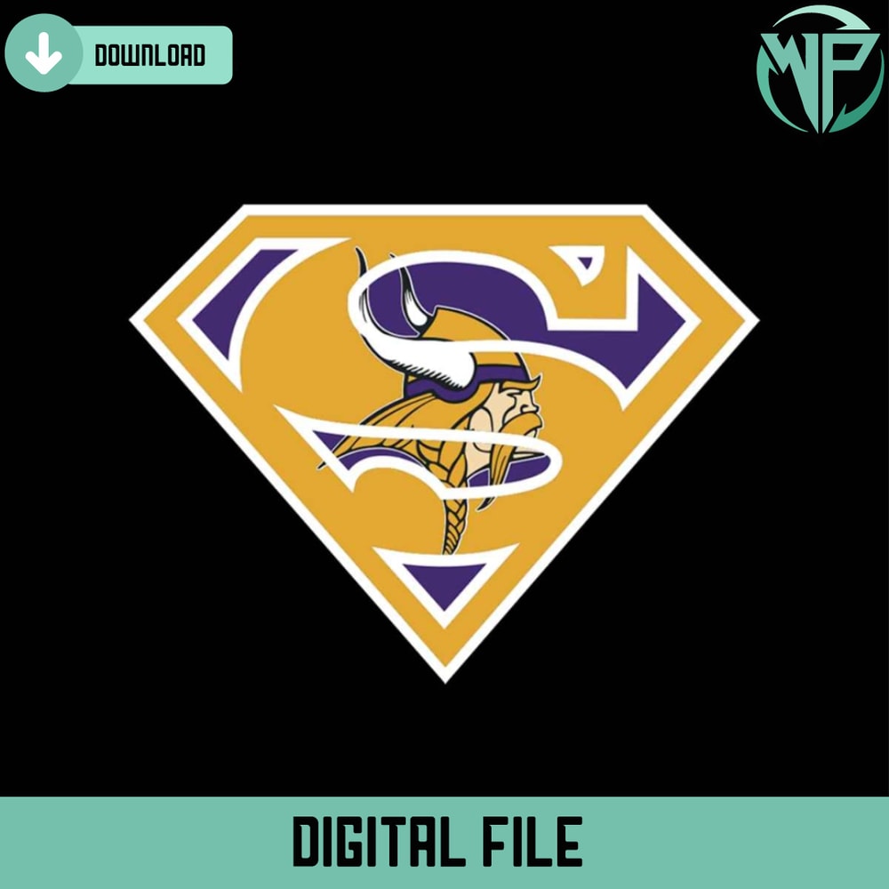 Superman Vikings Football Svg Digital Download - Gossfi.com.jpg