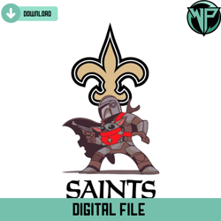 mandalorian baby yoda saints svg digital download
