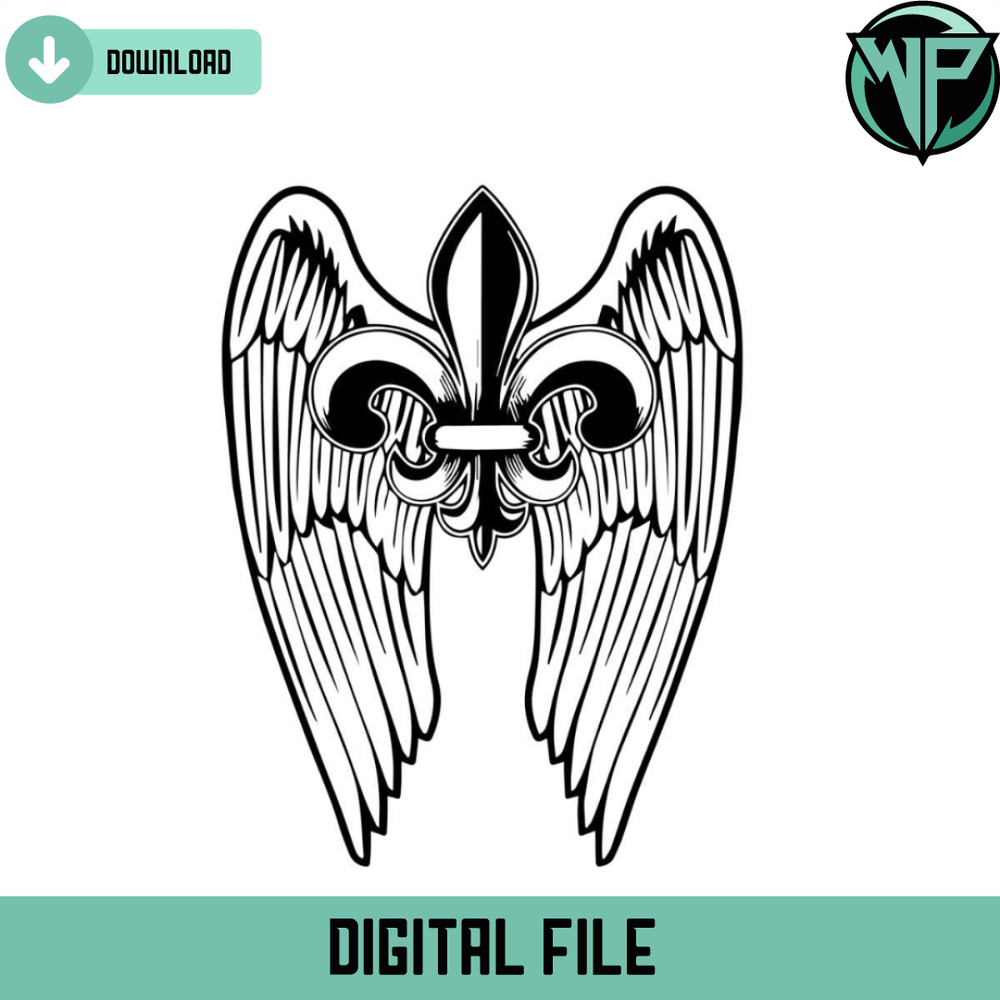 Saints Eagle Wings Svg Digital Download - Gossfi.com.jpg