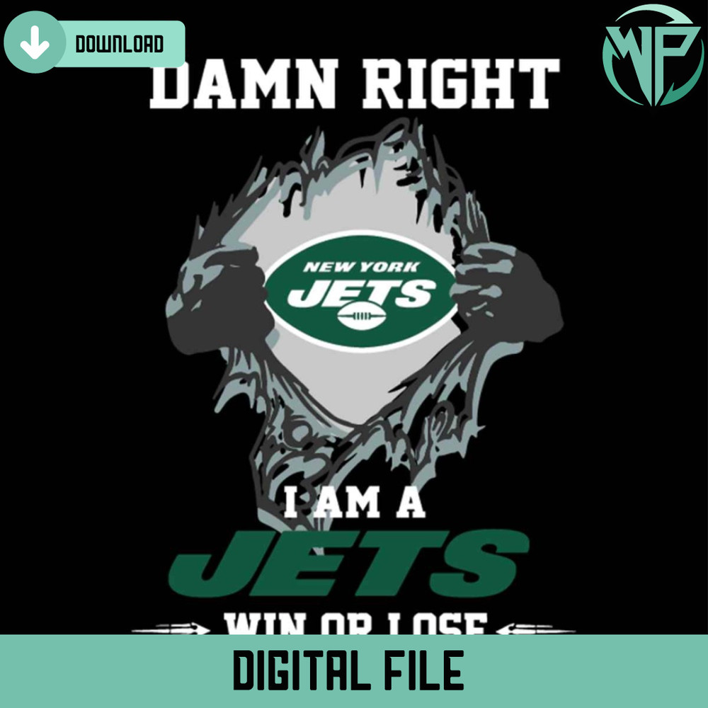 Damn Right I Am A Jets Win Or Lose Svg - Gossfi.com.jpg