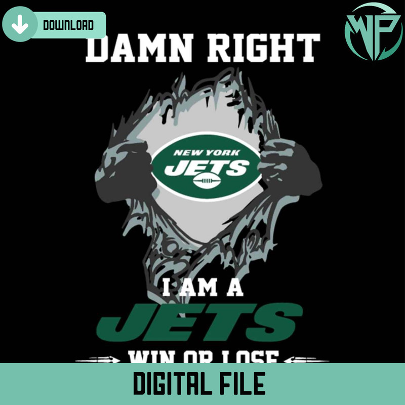 Damn Right I Am A Jets Win Or Lose Svg - Gossfi.com.jpg