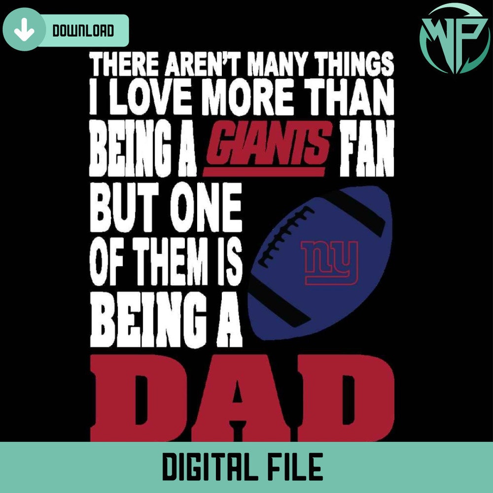 There Arent Many Things I Love More Than Being A Giants Fan Svg - Gossfi.com.jpg