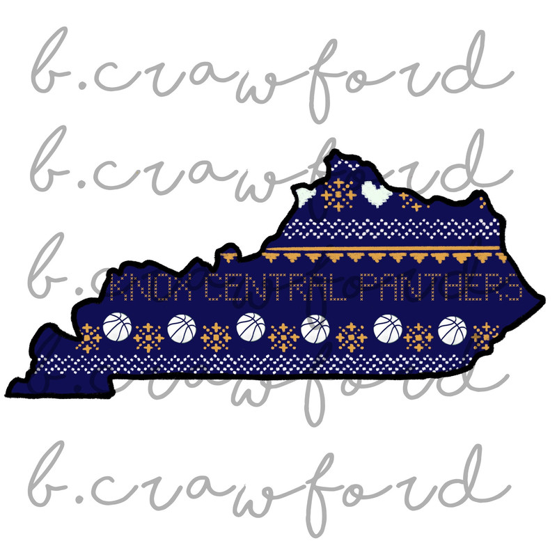 Knox Central Panthers Basketball Christmas Sweater Sublimation Design- 300 DPI.jpg