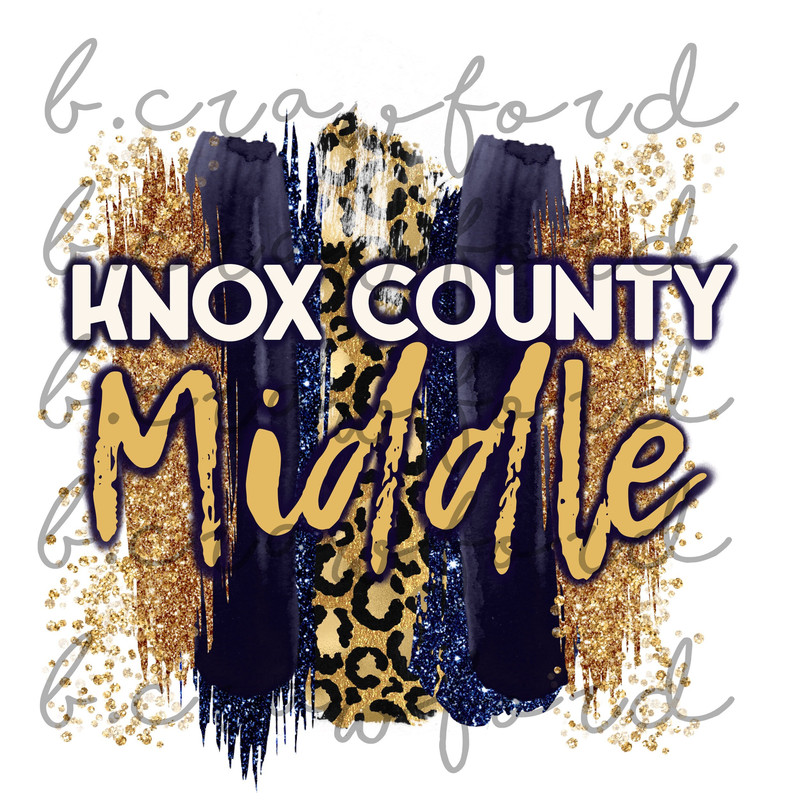 Knox Middle Paint Strokes Sublimation Design- 300 DPI.jpg