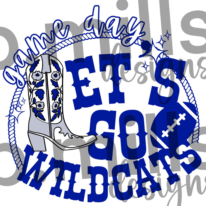 Lets Go Wildcats Basketball Cowboy Sublimation Design - 300 DPI.jpg