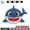 Baby Shark Embroidery Design, Shark Embroidery, cartoon shirt, Embroidery File, Embroidery design, Digital download.jpg