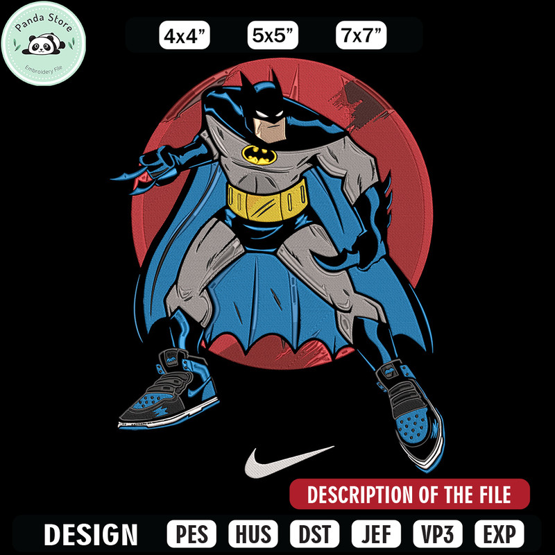 Batman poster Embroidery Design, Batman Embroidery, Embroidery File, Anime Embroidery, Anime shirt, Digital download.jpg
