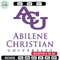 Abilene Christian logo embroidery design, NCAA embroidery, Sport embroidery, Embroidery design, Logo sport embroidery.jpg