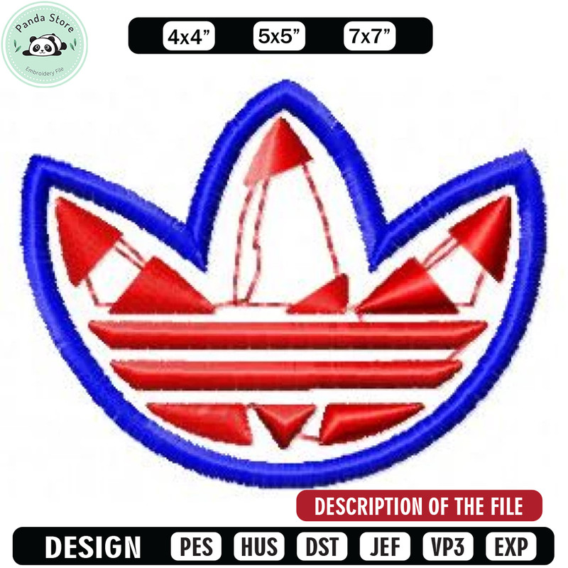 Adidas logo embroidery design, Brand design, Embroidered shirt, Brand shirt, Brand Embroidery, digital download.jpg
