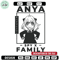 Anya poster Embroidery Design, Spy x family Embroidery, Embroidery File, Anime Embroidery, Anime shirt, Digital download.jpg