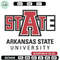 Arkansas State logo embroidery design, Sport embroidery, logo sport embroidery, Embroidery design, NCAA embroidery.jpg