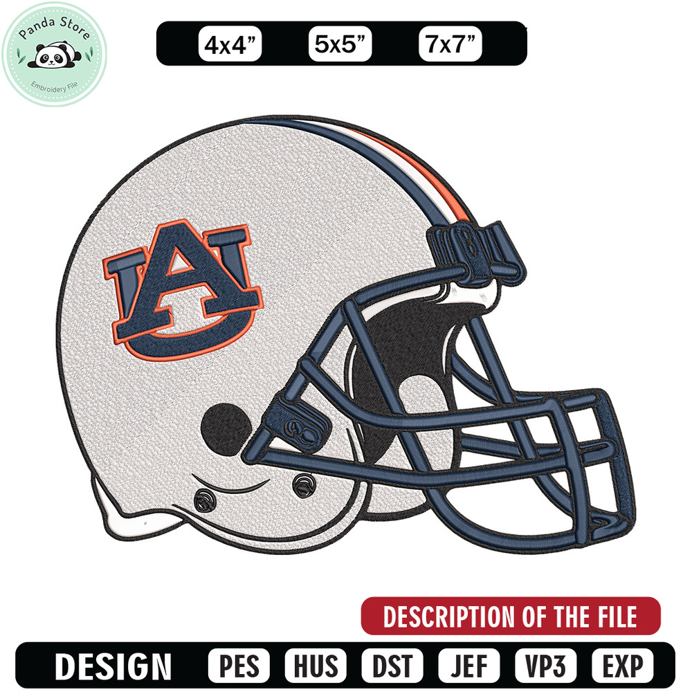 Auburn University helmet embroidery design,NCAA embroidery, Sport embroidery,logo sport embroidery,Embroidery design.jpg