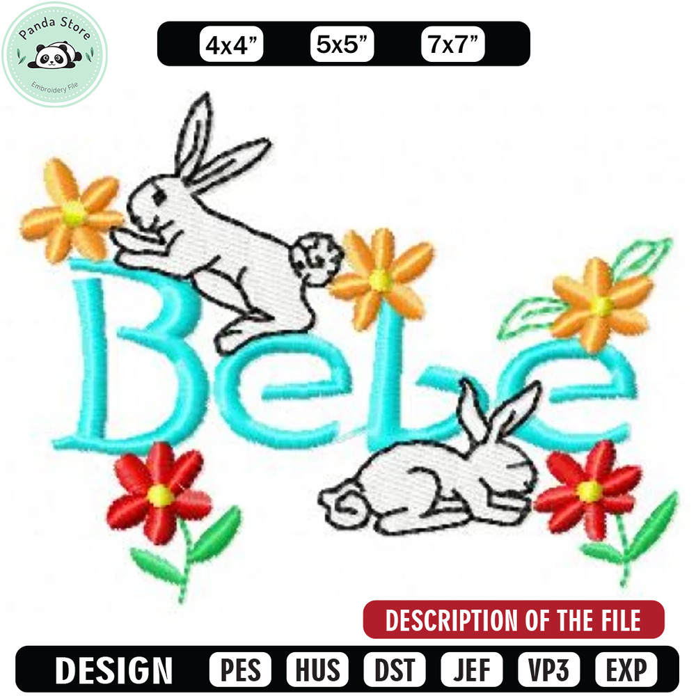 Bebe logo embroidery design, Embroidery design, Sale design, Embroidered shirt, Logo Embroidery, digital download.jpg