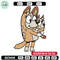 Bingo and her Mum Embroidery, Bluey Embroidery, Embroidery File, cartoon shirt, cartoon design, Digital download.jpg