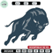 Bison Mascot embroidery design, College embroidery, Sport embroidery, logo sport embroidery, Embroidery design.jpg