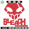 Bleach logo Embroidery Design, Bleach Embroidery, Embroidery File, Anime Embroidery, Anime shirt, Digital download 1.jpg