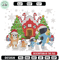 Bluey family Embroidery Design,Bluey Embroidery, Embroidery File, Chrismas Embroidery, Anime shirt, Digital download.jpg