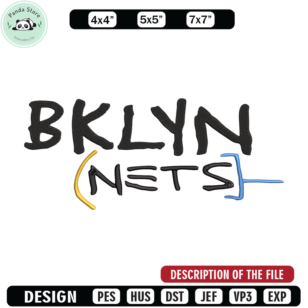 Brooklyn Nets logo embroidery design, NBA embroidery,Sport embroidery, Logo sport embroidery, Embroidery design.jpg
