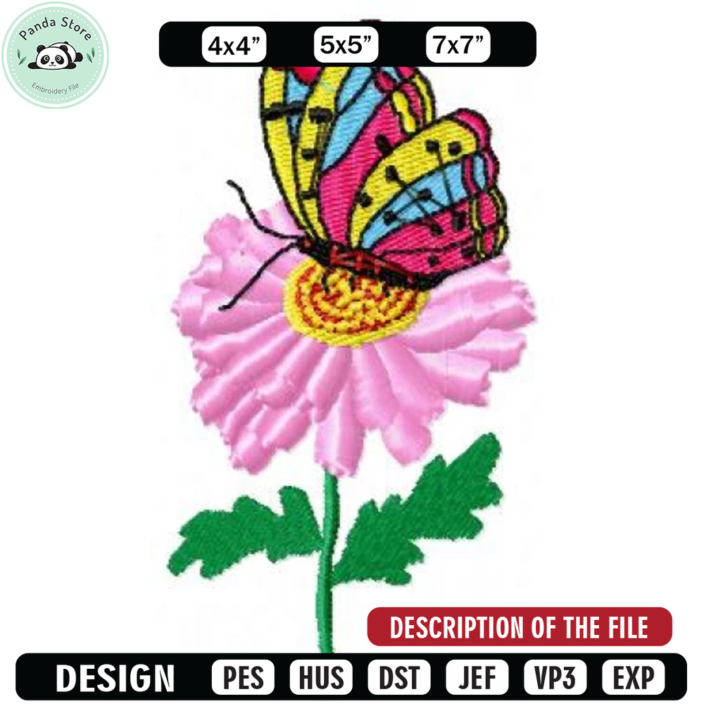 Butterfly color embroidery design,Embroidery design, Sale design, Embroidered shirt, Butterfly design, digital download.jpg