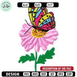 butterfly color embroidery design,embroidery design, sale design, embroidered shirt, butterfly design, digital download