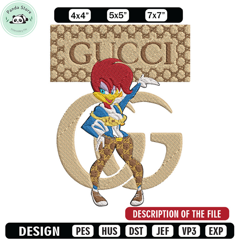 Cartoon adidas Embroidery Design, Gucci Embroidery, Embroidery File, Brand Embroidery, Logo shirt, Digital download.jpg