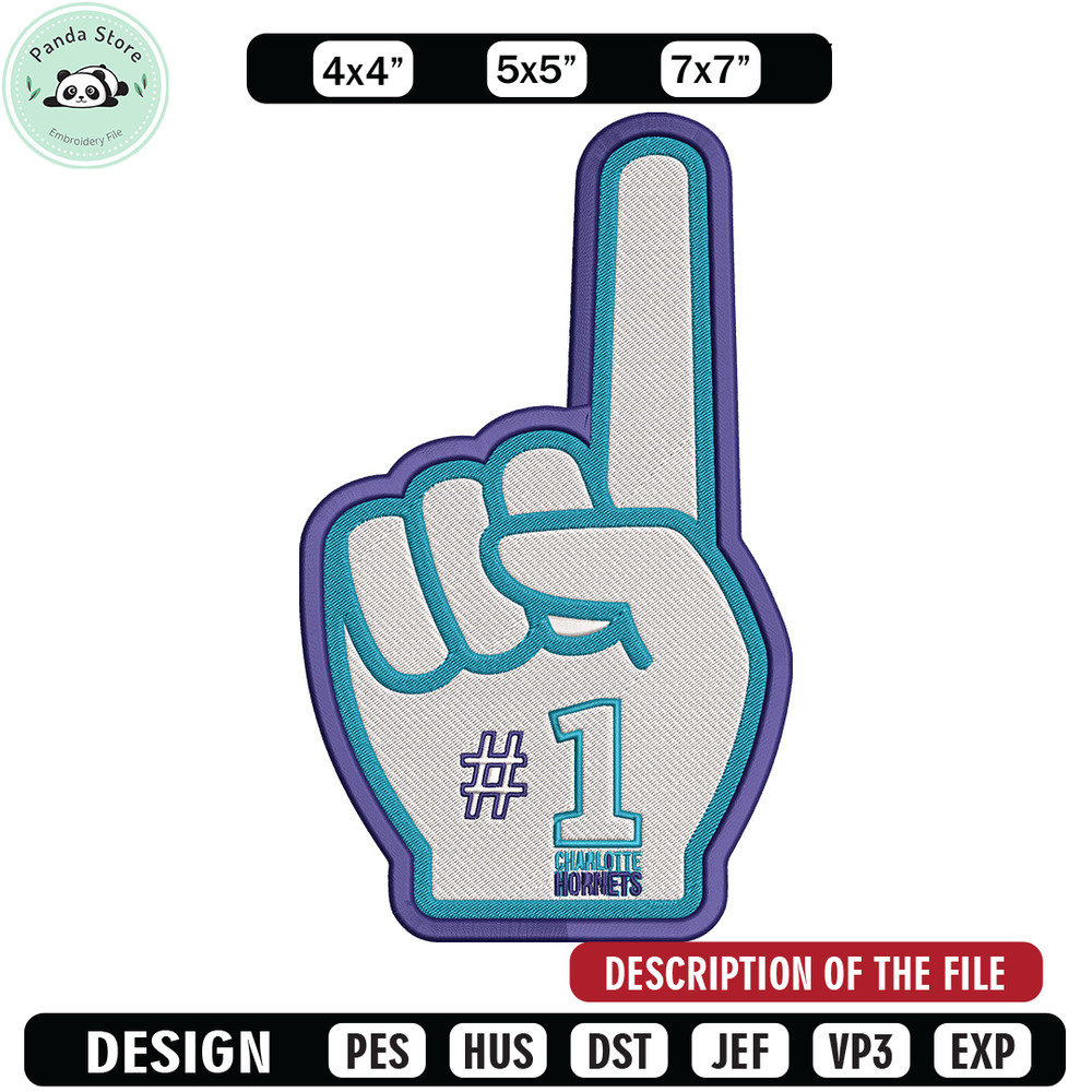 Charlotte Hornets NO embroidery design, NBA embroidery, Sport embroidery, Embroidery design, Logo sport embroidery.jpg