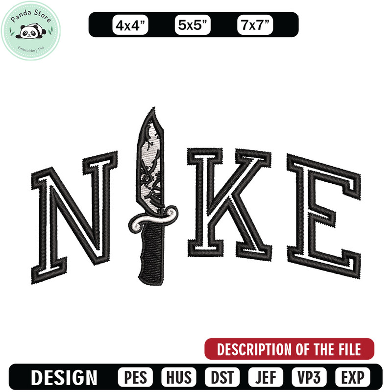 Chucky x nike embroidery design, Horror embroidery, Nike design, Embroidery shirt, Embroidery file, Digital download.jpg