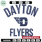 Dayton Flyers logo embroidery design, Basketball embroidery, Sport embroidery, logo sport embroidery, Embroidery design.jpg