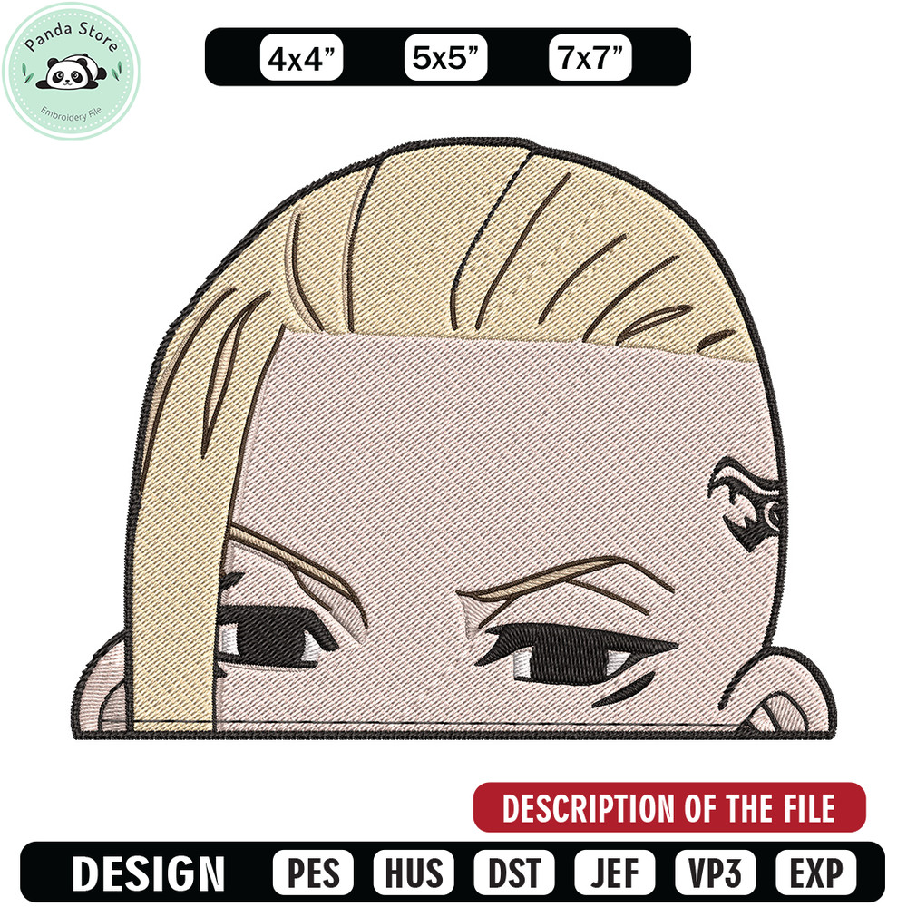 Draken Embroidery Design, Tokyo Revengers Embroidery, Embroidery File, Anime Embroidery,Anime shirt, Digital download.jpg