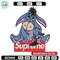 Eeyore Supreme Embroidery design, Eeyore Supreme Embroidery, cartoon design, Embroidery File, Instant download.jpg
