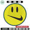 Emoji smile swoosh embroidery design, Emoji embroidery, logo design, embroidery file, logo shirt, Digital download.jpg