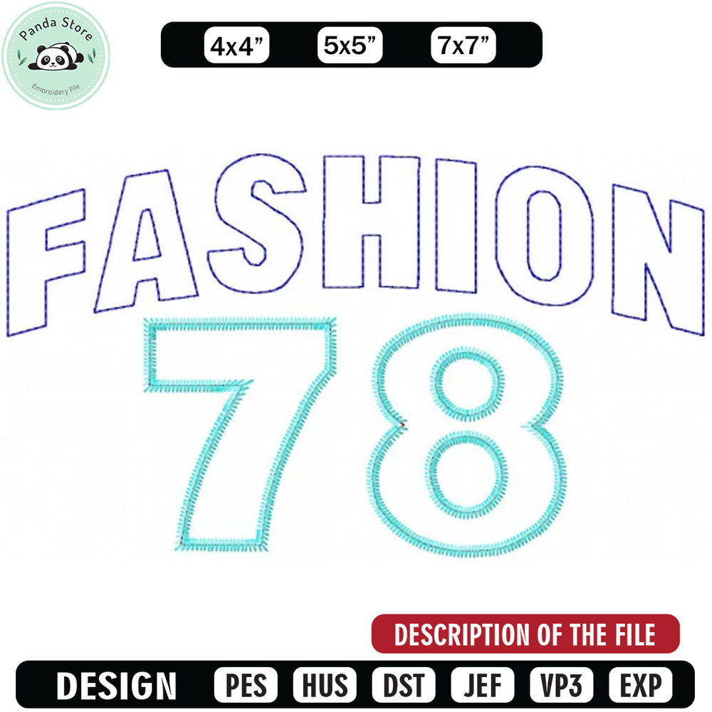 Fashion embroidery design, Embroidery design, Sale design, Embroidered shirt, Logo Embroidered, digital download.jpg