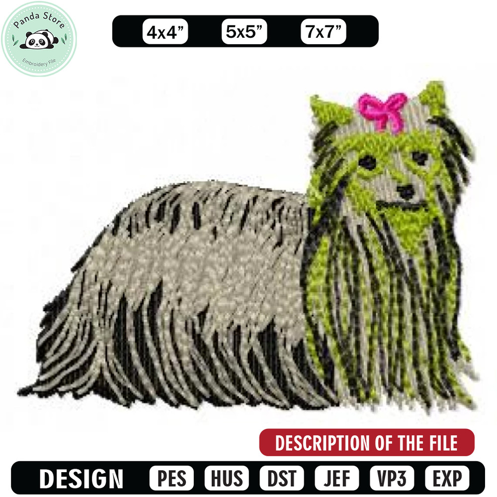 Female dog embroidery design, Embroidery design, Sale design, Embroidered shirt, Animal Embroidered, digital download.jpg