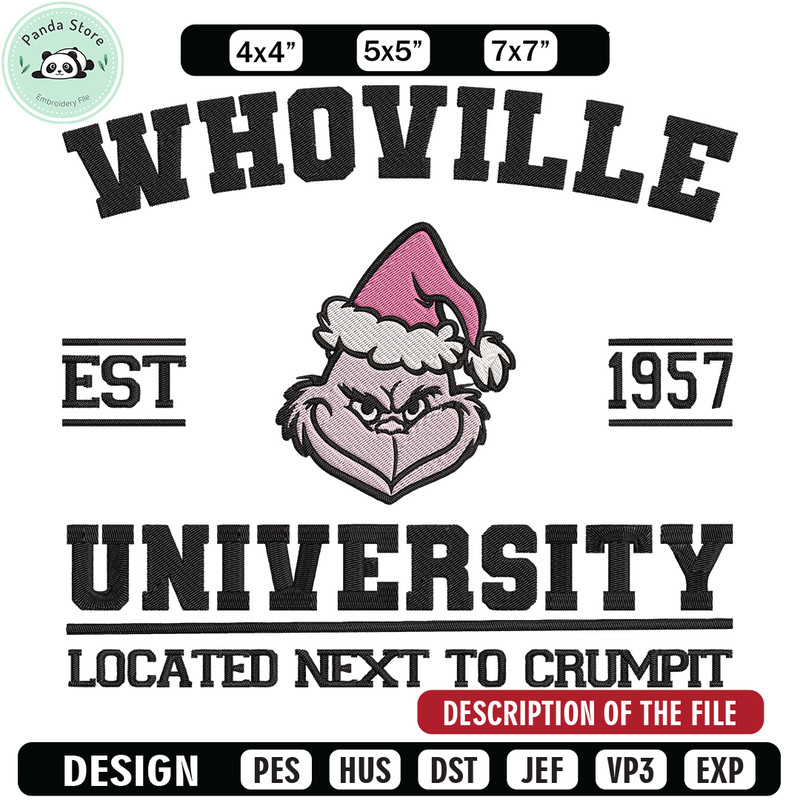 Grinch est 9 Embroidery Design, Grinch Embroidery, Embroidery File, Chrismas Embroidery, Anime shirt,Digital download.jpg