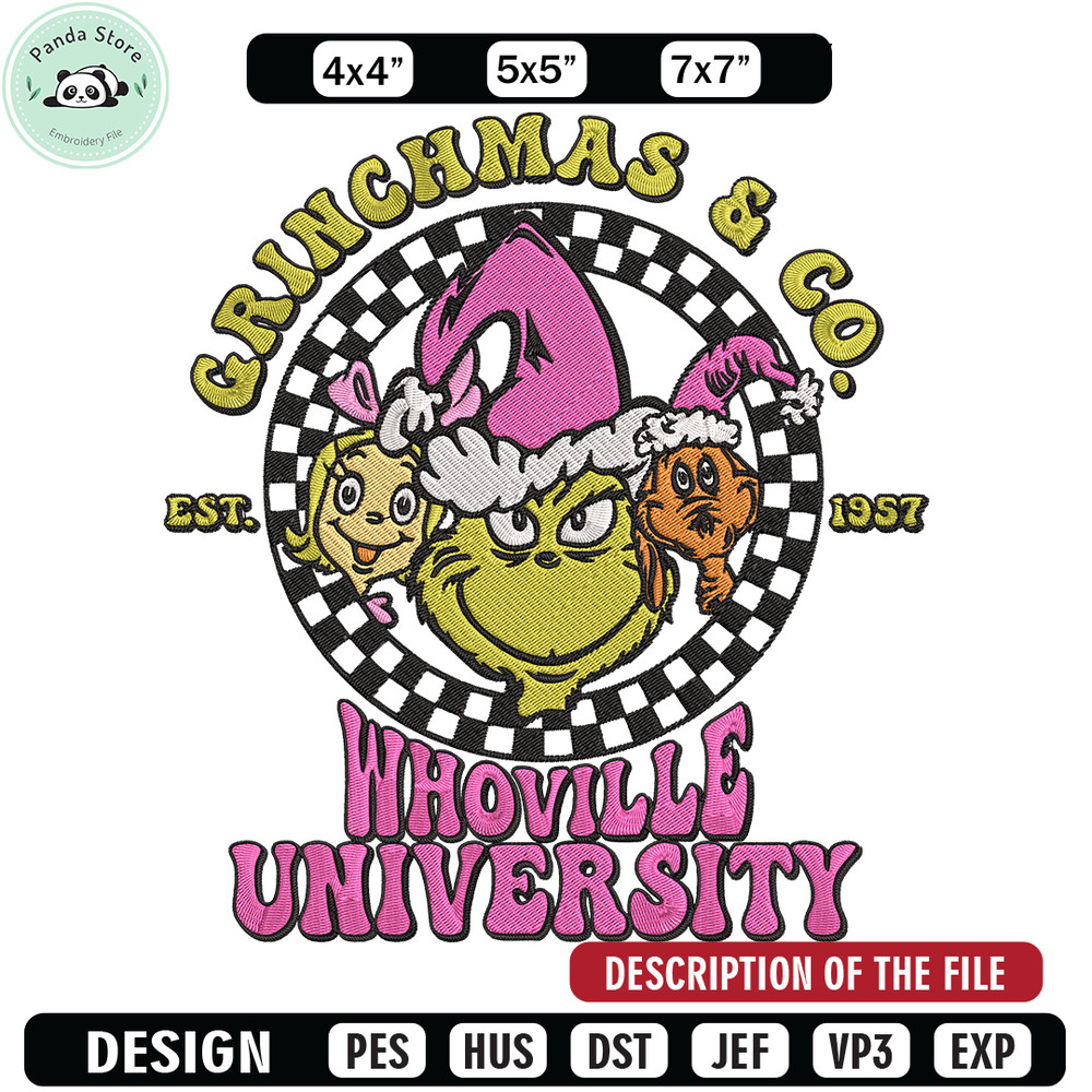 Grinchmas Embroidery Design, Grinch Embroidery, Embroidery File, Chrismas Embroidery, Anime shirt,Digital download 1.jpg