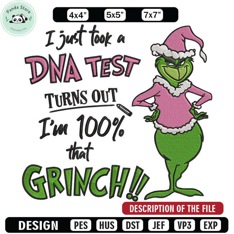 Grinchmas Embroidery Design,Grinch Embroidery, Embroidery File, Chrismas Embroidery, Anime shirt, Digital download.jpg