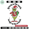 Grinchy Embroidery Design, Grinch Embroidery, Embroidery File, Chrismas Embroidery, Anime shirt, Digital download 1.jpg
