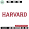 Harvard logo embroidery design, College embroidery, Sport embroidery, logo sport embroidery, Embroidery design.jpg