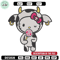 Hello kitty cow Embroidery Design, Hello kitty Embroidery, Embroidery File,Anime Embroidery,Anime shirt,Digital download.jpg