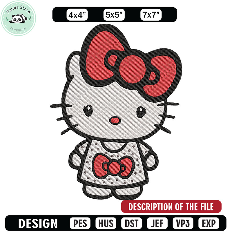 Hello kitty cute Embroidery Design,Hello kitty Embroidery,Embroidery File,Anime Embroidery,Anime shirt, Digital download.jpg