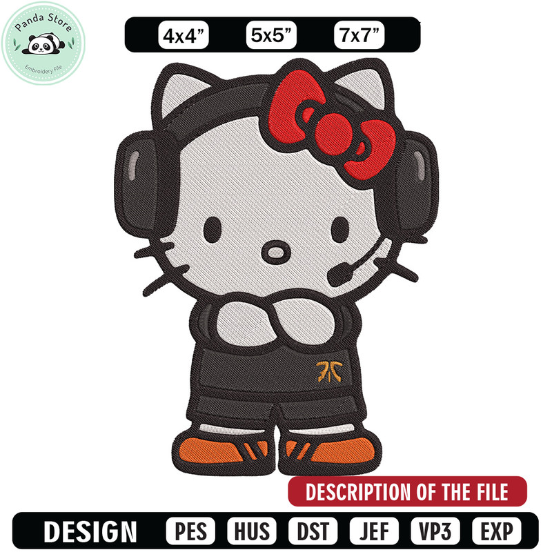Hello kitty Embroidery Design, Hello kitty Embroidery, Embroidery File, Anime Embroidery, Anime shirt,Digital download 1.jpg