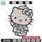 Hello Kitty girl Embroidery Design, Hello kitty Embroidery, Embroidery File, Anime Embroidery, Digital download.jpg