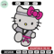 Hello kitty Taekwondo Embroidery Design, Hello kitty Embroidery, Embroidery File, Anime Embroidery, Digital download.jpg