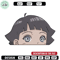 Himawari Peeker Embroidery Design, Naruto Embroidery, Embroidery File, Anime Embroidery, Anime shirt, Digital download.jpg