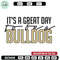 It's a Bulldog Thing embroidery design, Bulldog embroidery, Sport embroidery,Logo sport embroidery,Embroidery design.jpg