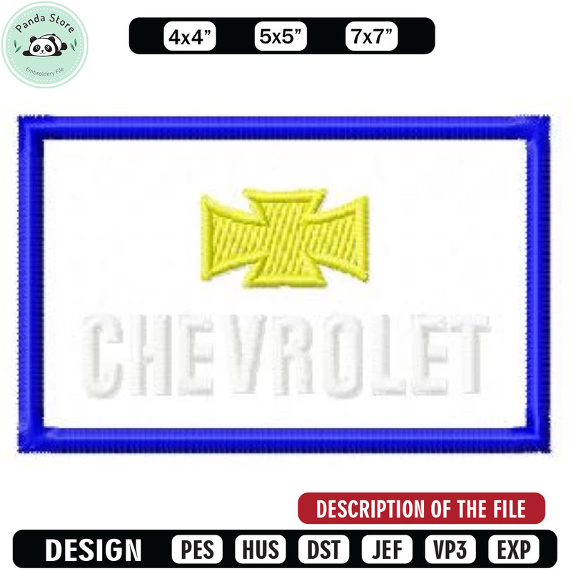 Log chevrolet car embroidery design, Embroidered shirt, Car Embroidery, Car design, Logo design, digital download.jpg